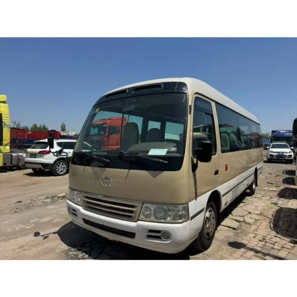 Toyota Coaster 23 Passenger Van – For Sale From China | EVOVED